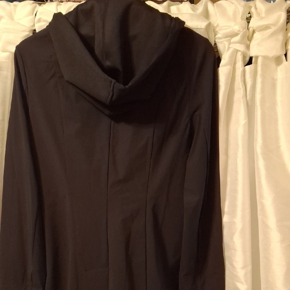 Avia Women's Black Hooded Blazer Utility Jacket XS - Picture 12 of 13